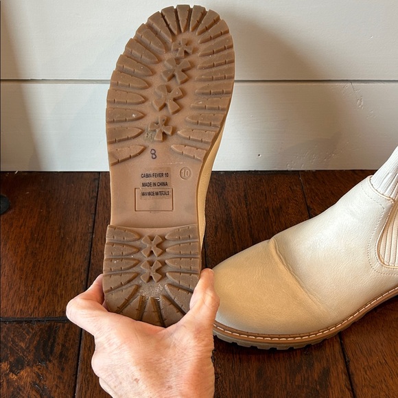 Corkys Cream Ankle Booties - Picture 2 of 6